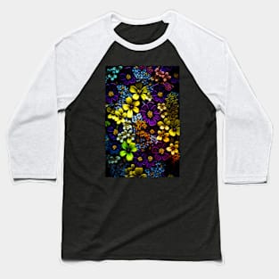 Bright Flower Field: Eco-Friendly Designs for a Green Future Baseball T-Shirt